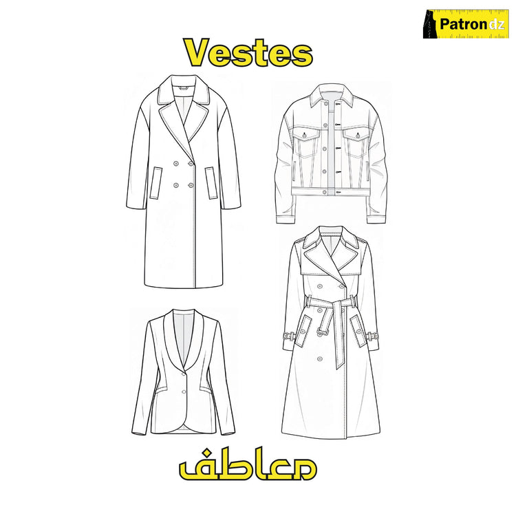 Patron Veste femme