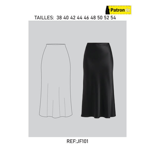 Jupe Midi Femme - Patron JF101