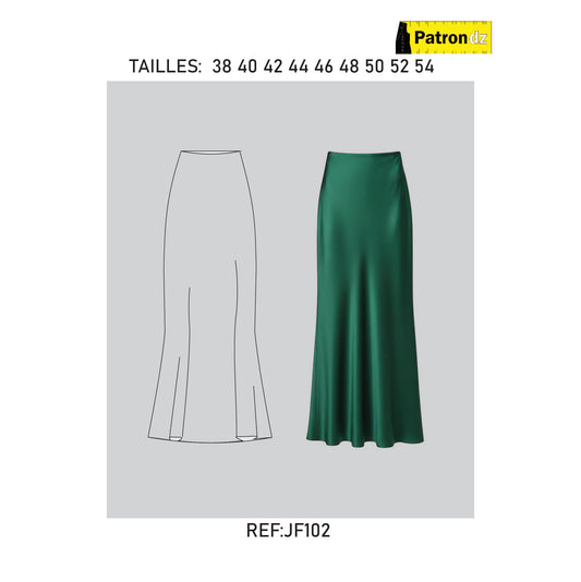 Jupe Longue Femme - Patron JF102