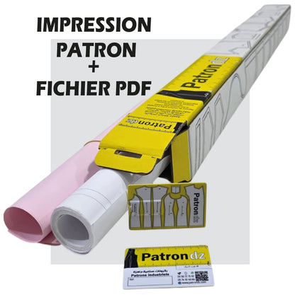 Patron Robe Hijab Fadfad - Patron - RF111