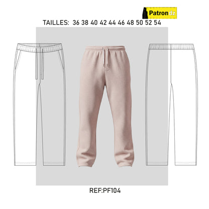 Pantalon jogging Large - Patron - PH104