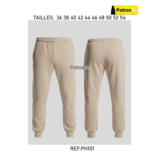 Pantalon jogging - Patron PH101