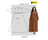 Patron Robe Hijab Fadfad - Tailles: S M L XL - RF101