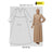 Patron Robe Hijab Fadfad - Tailles: S M L XL - RF102