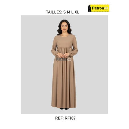 Patron Robe Hijab Fadfad - Patron - RF107