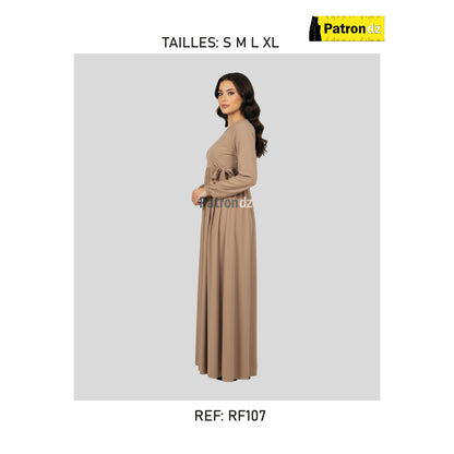 Patron Robe Hijab Fadfad - Patron - RF107
