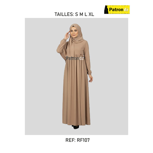 Patron Robe Hijab Fadfad - Patron - RF107