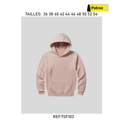 Sweet à Capuche -Patron - TSF103