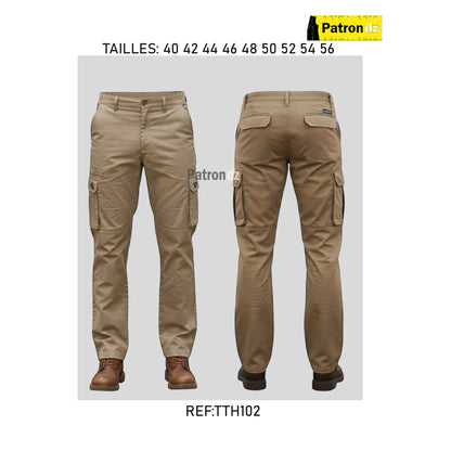 Pantalon De Travail Homme - Patron - TTH102
