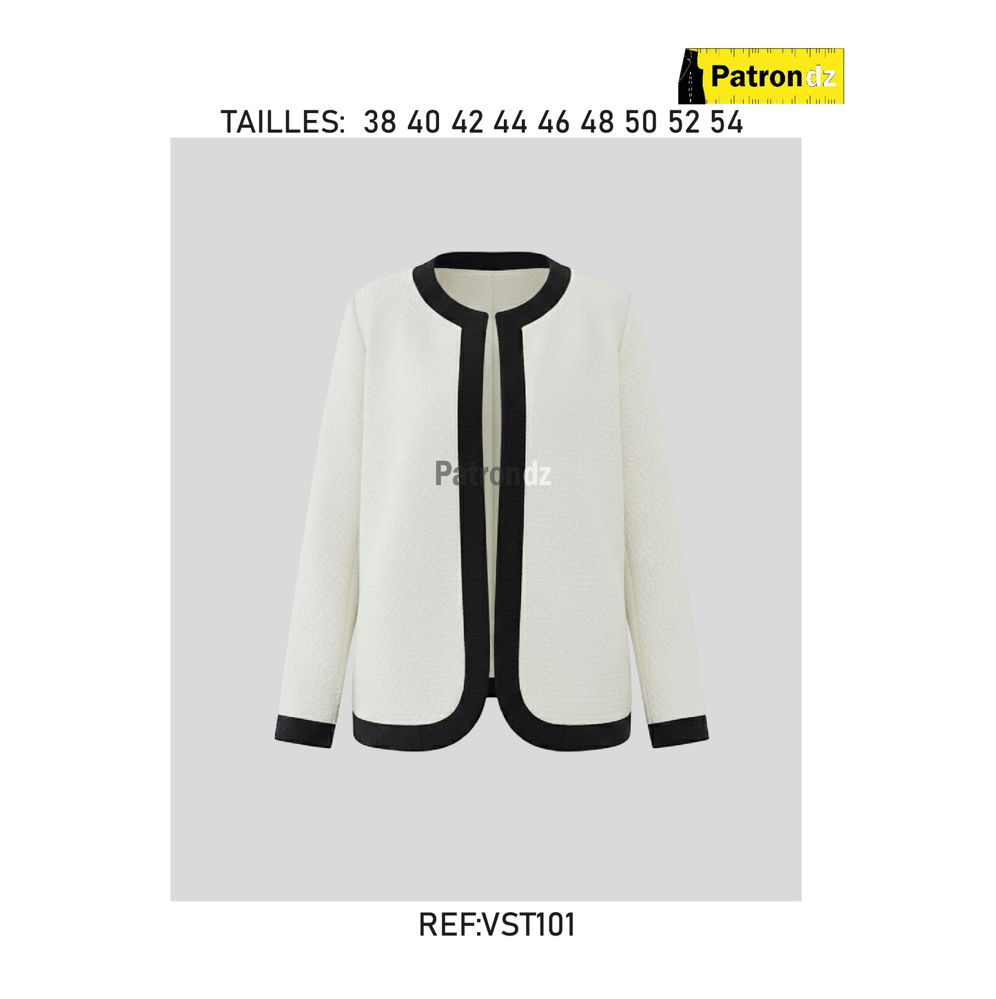 Veste Femme - Patron - VSTF101