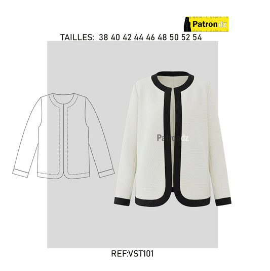 Veste Femme - Patron - VST101