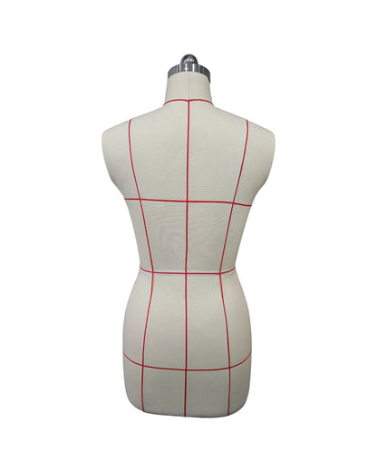 Mannequin tailleur femme avec manches.