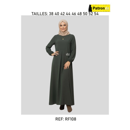 Patron Robe Hijab classique - Patron - RF108