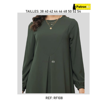 Patron Robe Hijab classique - Patron - RF108