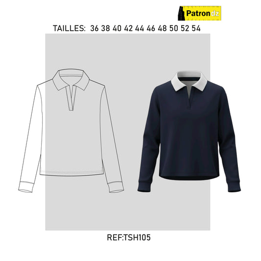 Polo De Rugby - Patron - TSH105