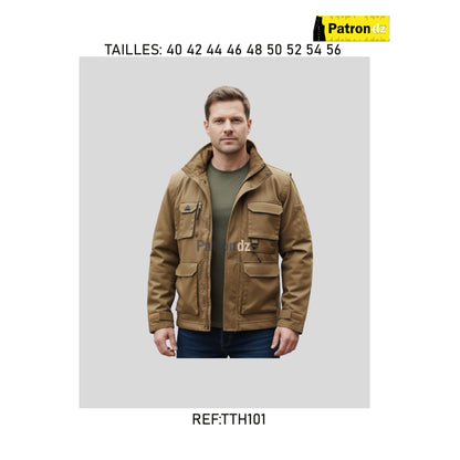 Veste De Travail Homme - Patron - TTH101