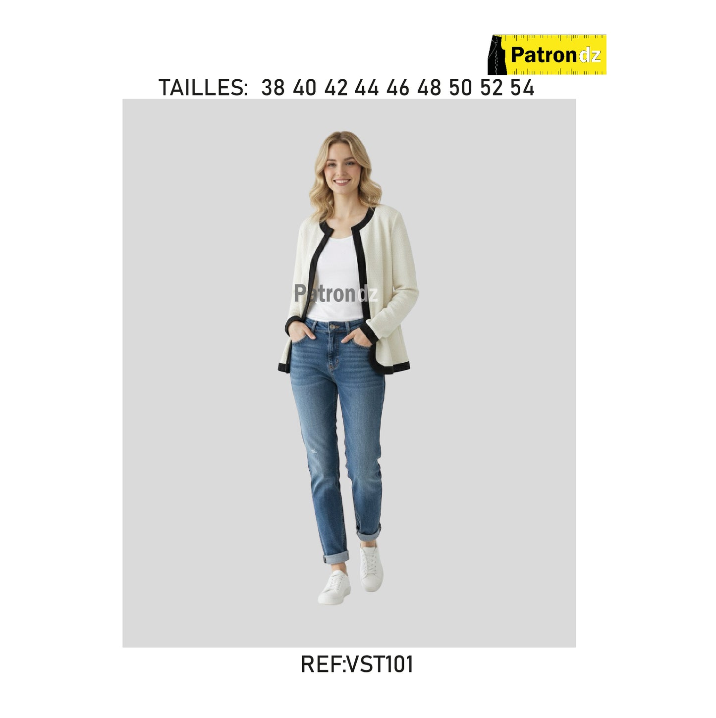 Veste Femme - Patron - VSTF101
