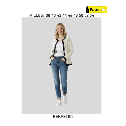 Veste Femme - Patron - VSTF101
